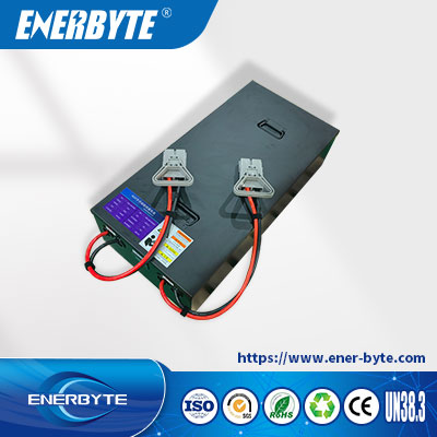 76.8V100Ah AGV Lithium Battery