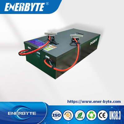 76.8V100Ah AGV Lithium Battery