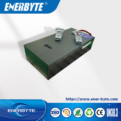 76.8V100Ah AGV Lithium Battery