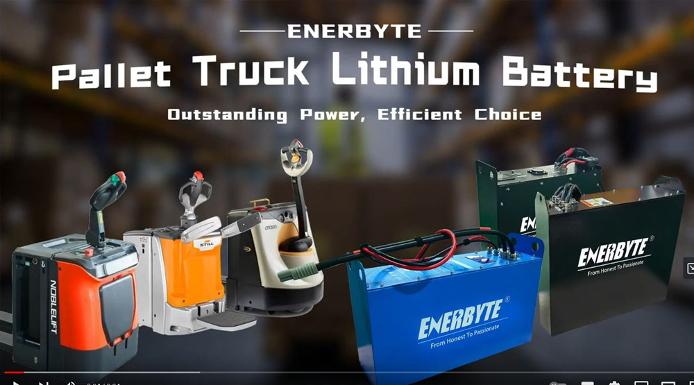 ENERBYTE Pallet Truck Lithium Battery